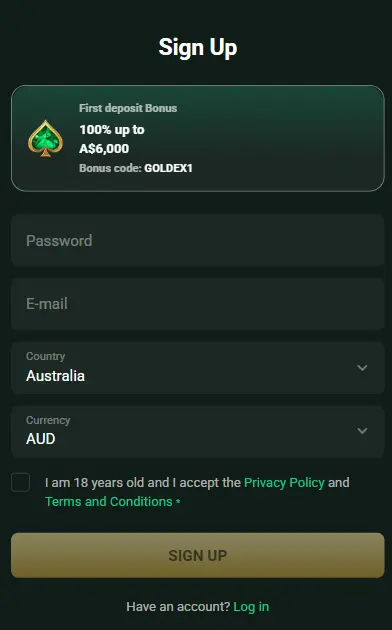 Goldex Casino Mobile